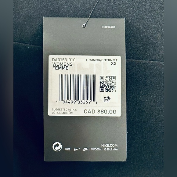 Nike NWT Bliss Victory 7/8 Stretch Training Pant Size 3X - Picture 6 of 8